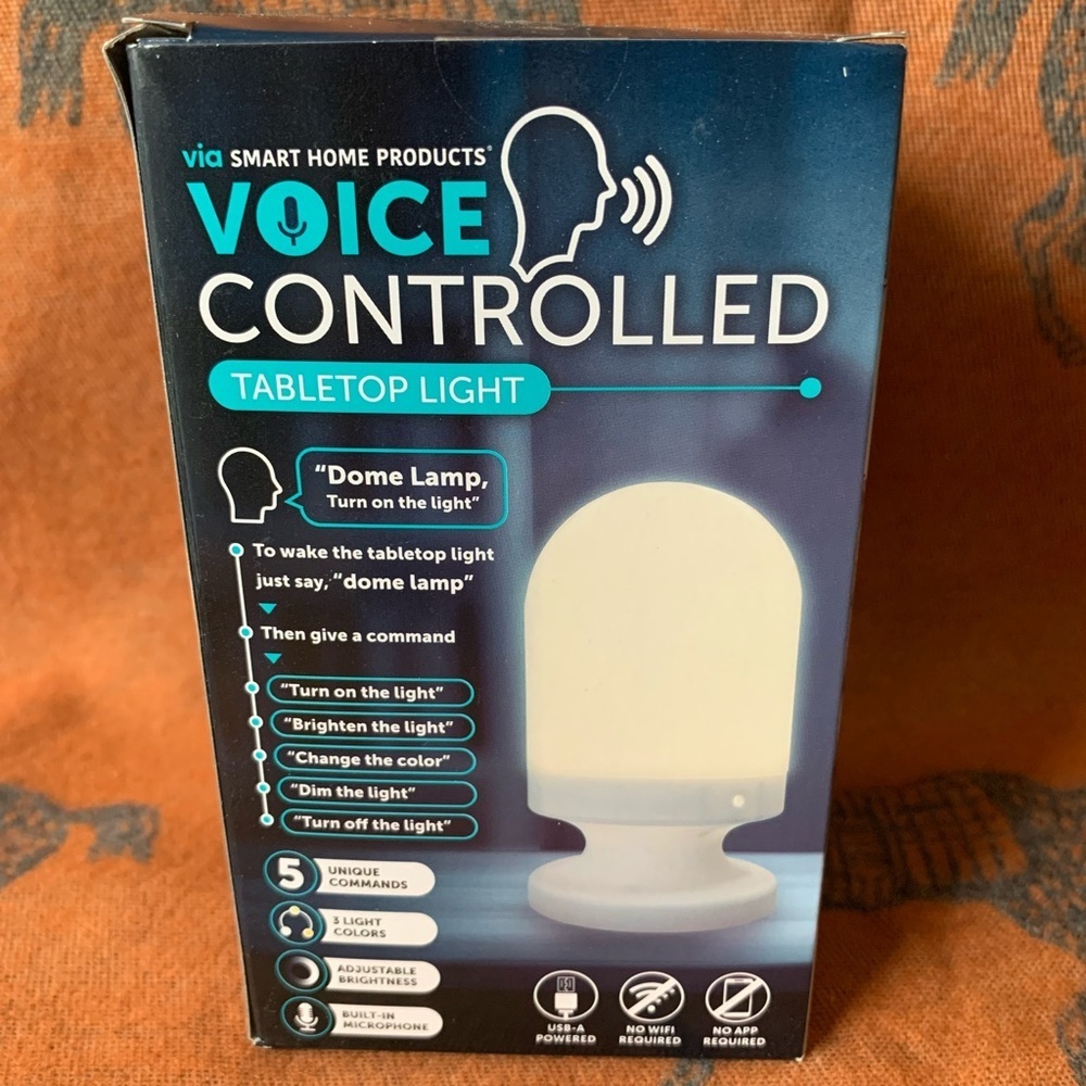 Voice Controlled Tabletop Light - Picture 2 of 3